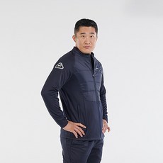 Slazenger 男款 F/W 史萊辛格 胸前鋪棉高領拉鍊上衣