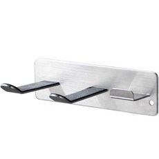 808STORE 不鏽鋼防刮吹風機收納架, 混合顏色, 1個