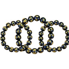 安藤黑珠 12mm, 3個, 混合顏色