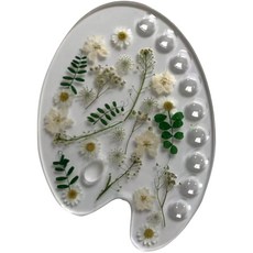 壓克力干花盤 E, 9個空格, 1個