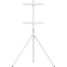 엘디엘마운트 이젤형 TV 거치대 삼성 LG 호환 티비 스탠드 이동식 화이트, APL-TSE443W, 1개