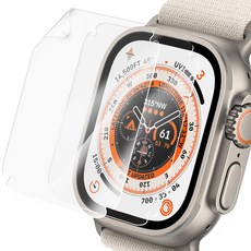 iMall Apple Watch TPU滿版LCD保護貼 2入, 透明