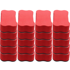 路燈骨白板筆橡皮擦 20p, 紅色的