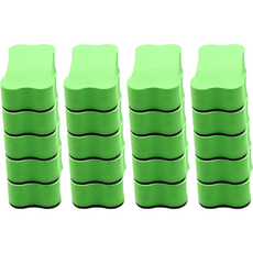 路燈骨白板筆橡皮擦 20p, 綠色