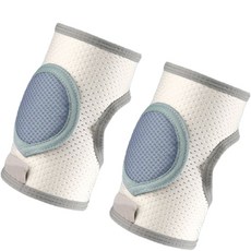 JOY MULTI 兒童防滑網眼護膝套 左+右 均碼, 1組, 藍色