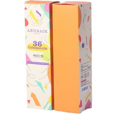 Yes Mall One's More 馬卡龍色鉛筆握油性36色M套組, 1套, 36色