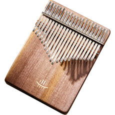 Samutsu 實木空心卡林巴琴 21 鍵胡桃木