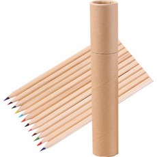 THE JONET 簡約牛皮紙彩色鉛筆 中, 1個, 12色