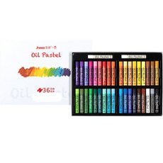 작은 오일 파스텔 클래식 소프트 경전 36p + 흰색 2p 세트, 36색, 1세트