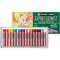 SAKURA 櫻花油畫棒, 16色, 1個