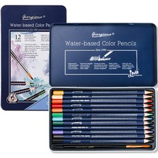 giorgione 水溶性彩色鉛筆, 12 種顏色, 1套