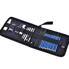 JNJ 鉛筆 畫筆 初學者素描 32件套組, 1套