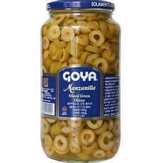 GOYA 切片綠橄欖, 900g, 1個