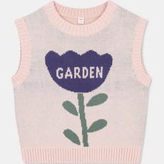 SPAO KIDS 兒童菱格紋毛衣背心