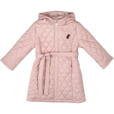 amare illael 女童合身A字鋪棉大衣