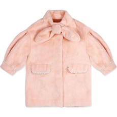 amare illael 女童皮草大衣