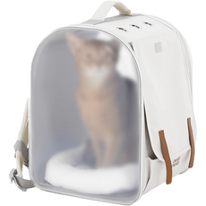 OKHEE DOKHEE 寵物拱形方形後背包, 不透明