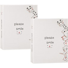 베리구즈 스토리 포토앨범 10.2 x 15.2 cm 2p, 해피 스마일, 50매