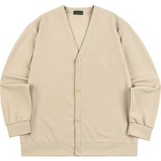 파이브엑스라지 남성용 오버핏 댄디 V넥 가디건