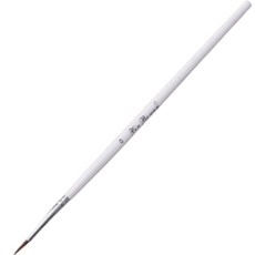 Dasababa 白色細毛筆, 1個, 0號