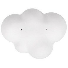 飾品店展示架 石膏裝飾品 中雲朵 8.4 x 6.3 x 3.4 cm