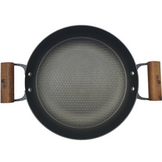 BAF 感應鑄鐵 鑄鐵 泵送平底鍋, 1個, 28厘米