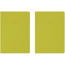 PAPERIAN Ritual 萬年型日記本 2入組, 苔蘚青檸