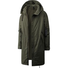 DAKUANG 男款連帽長款外套 A03S14_oj0084