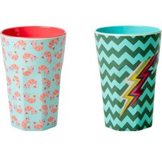 rice 兒童長杯 480ml 2件組, 1套, 蝦子, 閃電