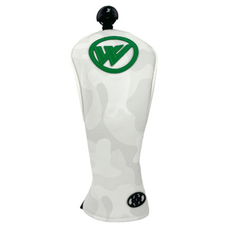 WITIKOKO 迷彩球道木桿套 WKWC-23401, 白綠色