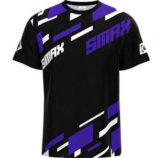 Smax Korea 男款 Grand Shoulder Fit Cool Material 羽毛球 T 卹 SMAX-09