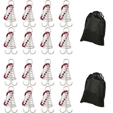 彈簧魷魚甲板釘 8入, 2個