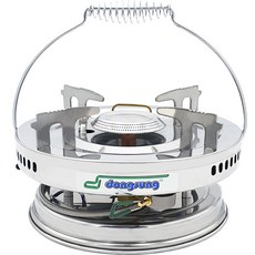 東星精密 向日葵高山瓦斯用瓦斯爐 DSR 1007 STS, 混合色, 1個