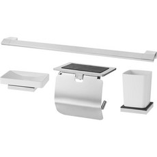 DOOJIN 浴室配件4件組 鍍鉻 DA-6000, 1套, 單一顏色