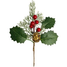 Juang Objet 愛麗絲聖誕人造花 01 SC 8 1, 混合色, 1個