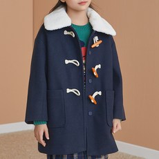 SPAO KIDS 兒童圓領粗呢大衣