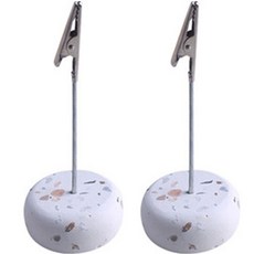 Life Sweet北歐風格大理石桌夾照片備忘錄名片夾 2個 皮, 派型款