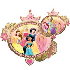 anagram 超級造型公主童話故事鋁箔氣球, 2個, 單一顏色