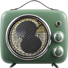 QUEENAR 復古古董暖風機, QNRH-N7000G, 綠色