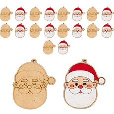 minhwashop 彩繪木作 聖誕節, 聖誕老人, 20個