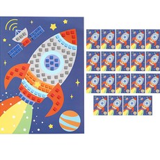 EVA馬賽克藝術 宇宙, 太空船, 20個