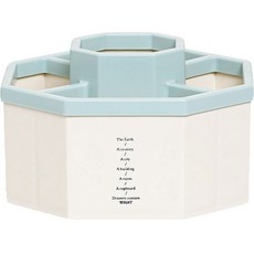 심플리앤 데스크 정리왕 다용도 연필꽂이, 블루, 1개