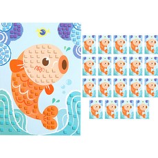 EVA 모자이크 아트 민화, 20개, 어변성룡도