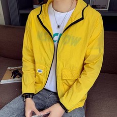 黑色Crew男款修身大口袋夾克 A982