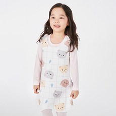 olomimi 童款小熊圖案防踢背心