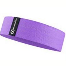 KyNCILOR 乳膠提臀深蹲彈力帶, 紫色