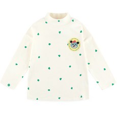 milkmile 兒童款 Love Me Bear 半高領T恤