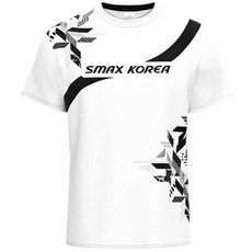 Smax Korea 男款 Grand Shoulder Fit Cool Material 羽毛球 T 卹 SMAX-41