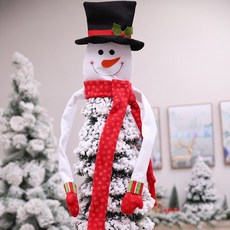 Sso & Young 聖誕樹頂雪人裝飾, 混合顏色