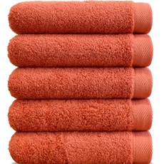 Jyuryeonjejakso Manufactory 酒店毛巾 200g 40 支 Comasa, 猩紅, 5個